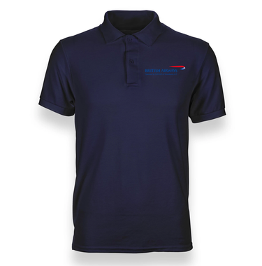 BRITISH PRIVATE JET AIRLINES POLO T-SHIRT